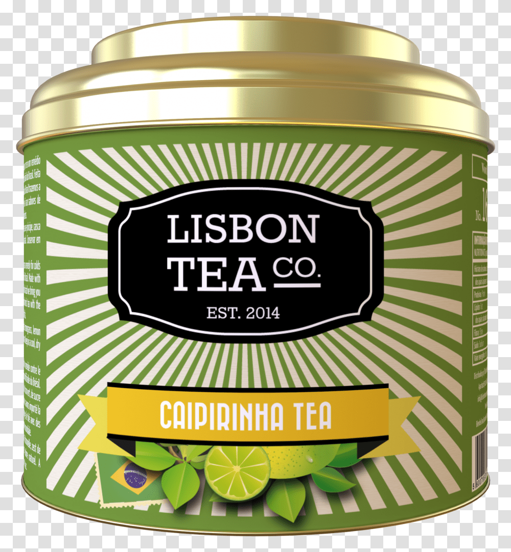 Caipirinha Tea, Tin, Can, Food, Canned Goods Transparent Png