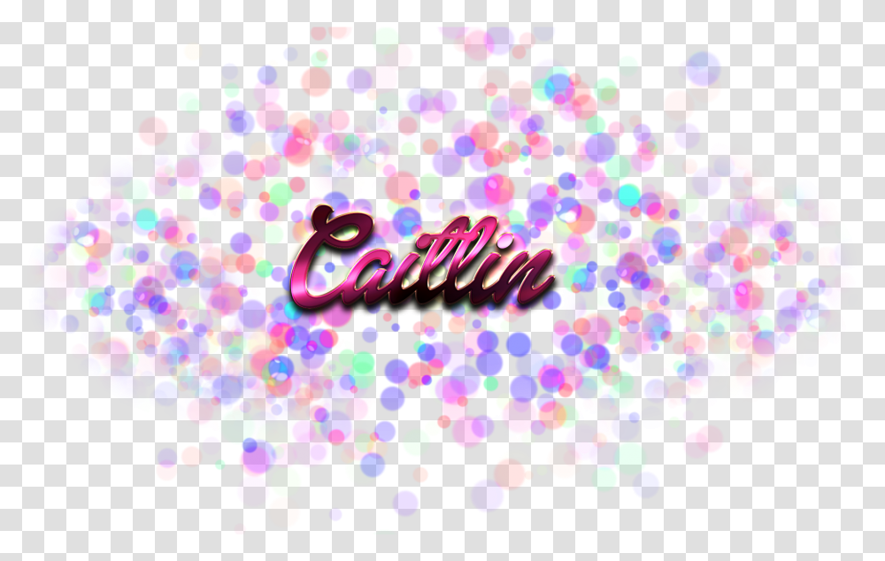 Caitlin Images Samra Name, Light, Glitter, Paper, Pattern Transparent Png