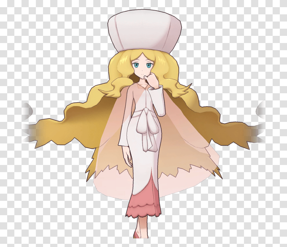 Caitlin Sync Pair Pokmon Masters Ex Caitlin Pokemon Masters, Chef, Costume, Toy, Art Transparent Png
