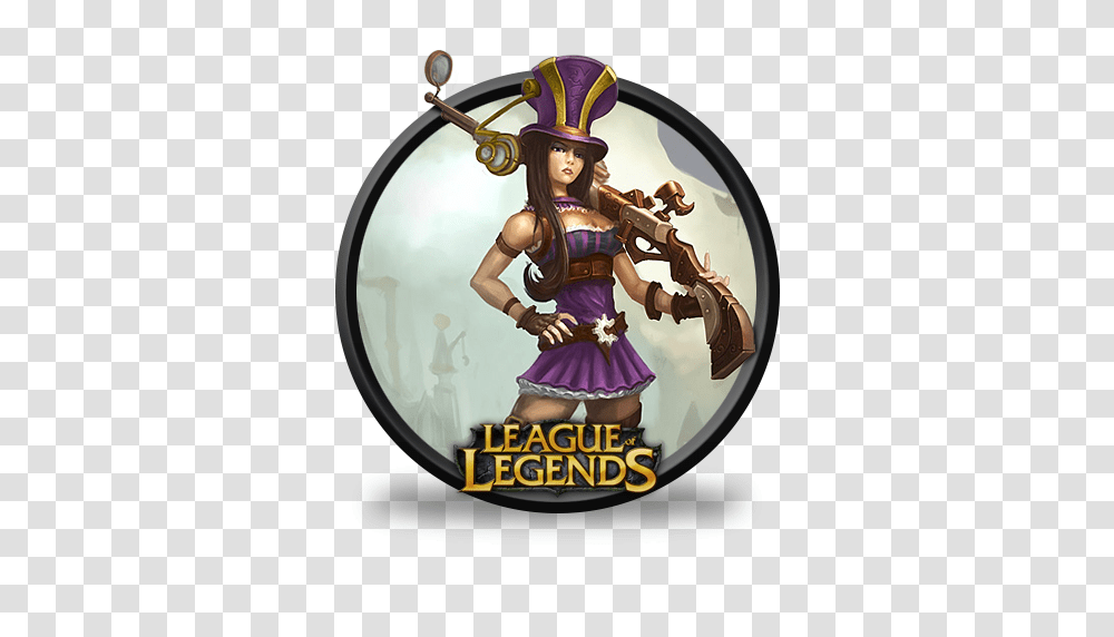 Caitlyn Icon League Of Legends Iconset, Person, Human, Costume, Nutcracker Transparent Png