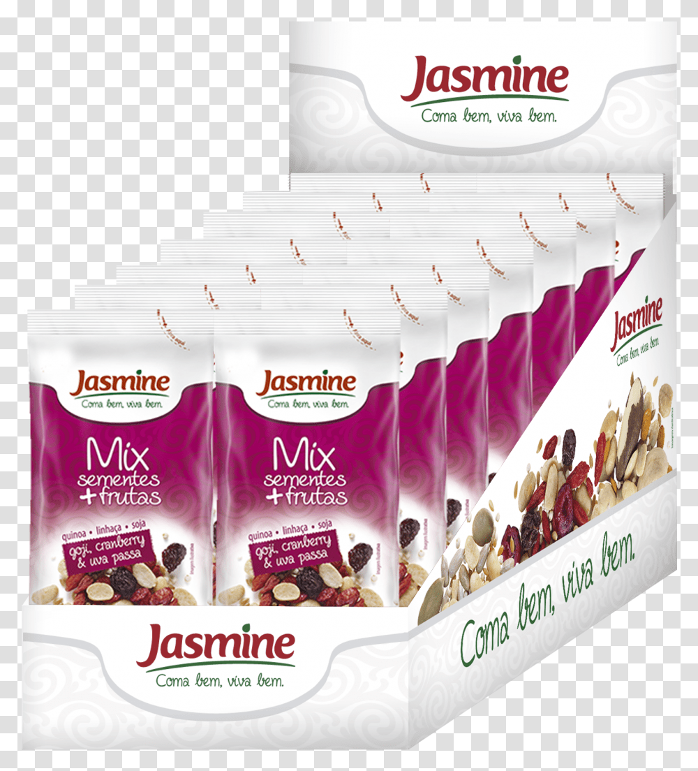 Caixa De Mix Sementes Nuts Jasmine, Flyer, Poster, Paper, Advertisement Transparent Png