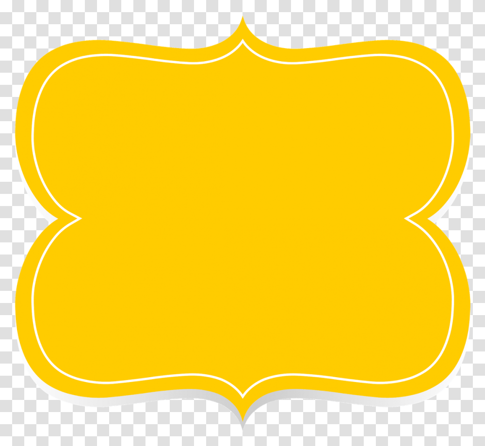 Caixa De Texto Amarela, Plant, Label, Pattern Transparent Png