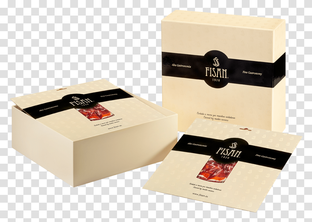 Caja Cortado A Mano Alta Gastronoma Box, Cardboard, Paper, Carton Transparent Png