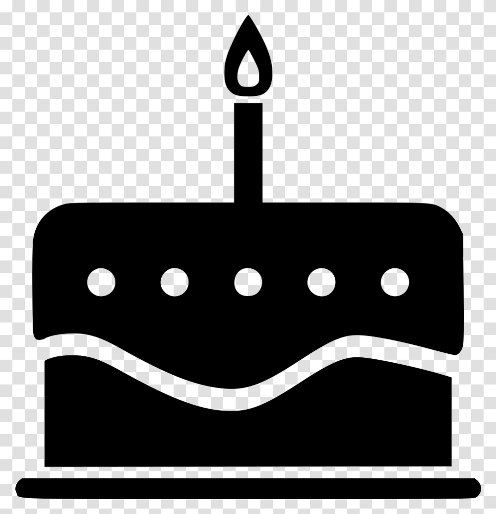 Cake Birthday Celebration Anniversary Party Anniversary Icon, Shovel, Tool, Candle, Silhouette Transparent Png
