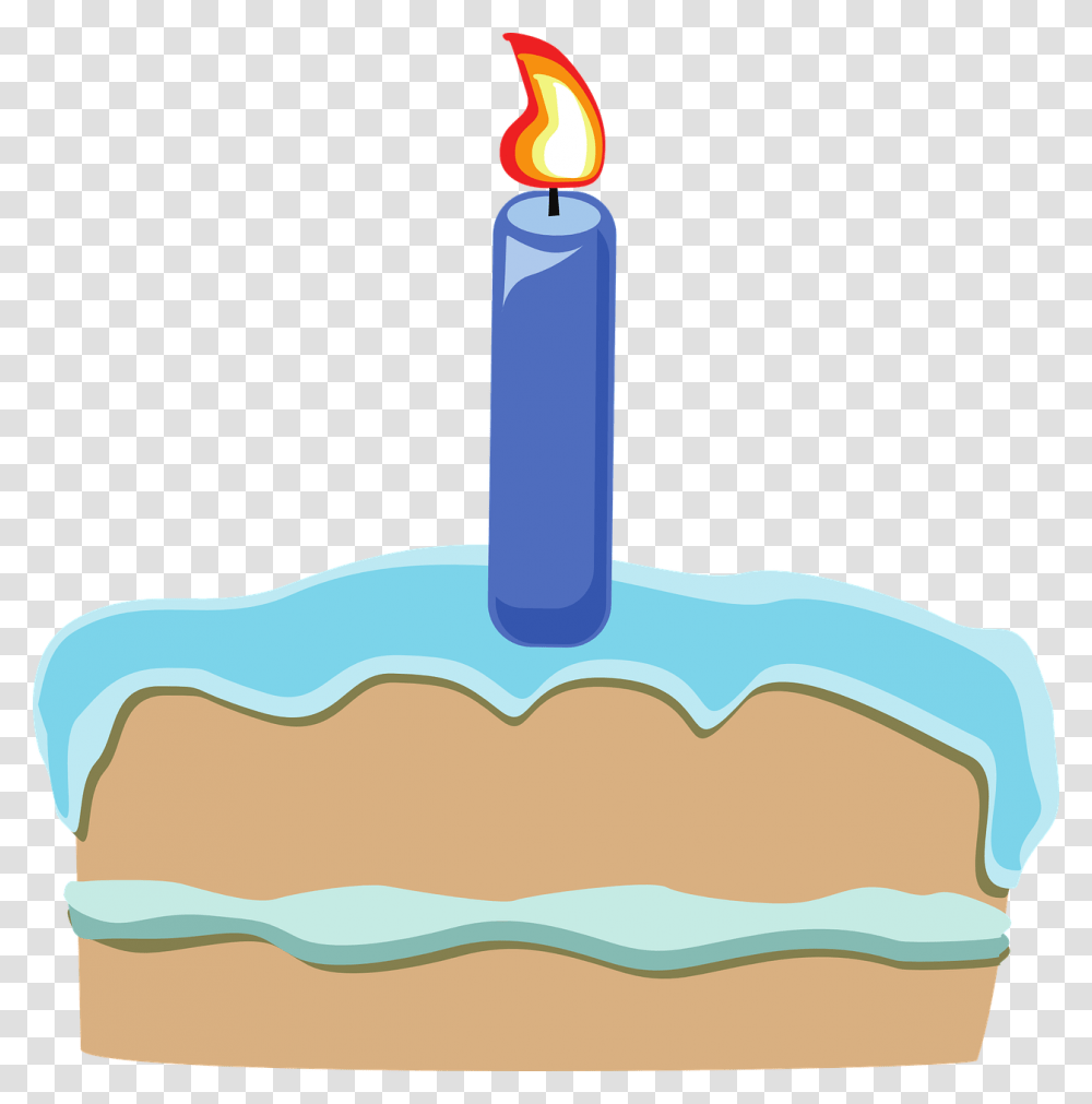 Cake Candle Birthday Vela De Bolo, Hammer, Tool, Food Transparent Png