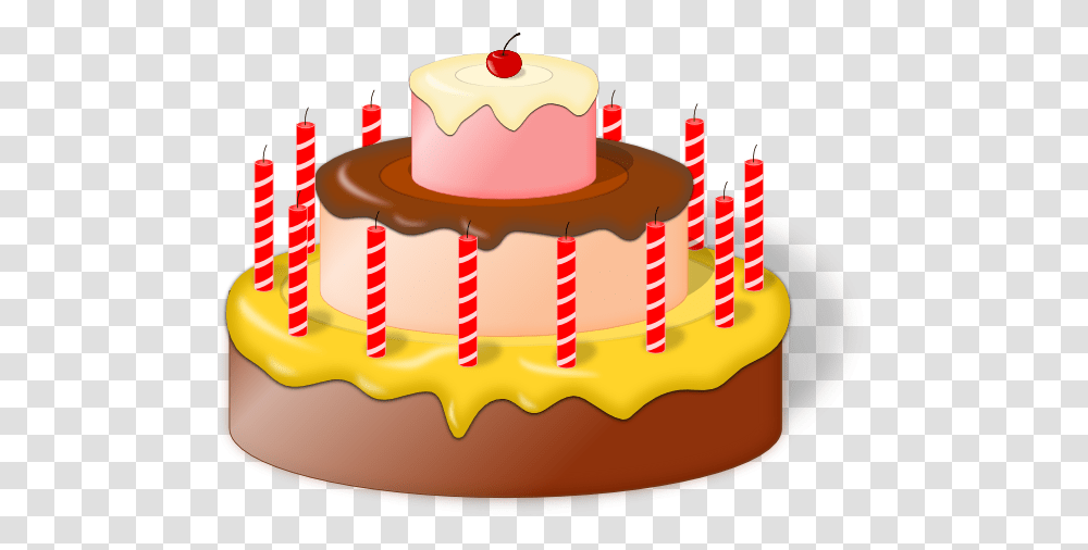 Cake Clip Art Vector Online Royalty Free, Dessert, Food, Birthday Cake Transparent Png