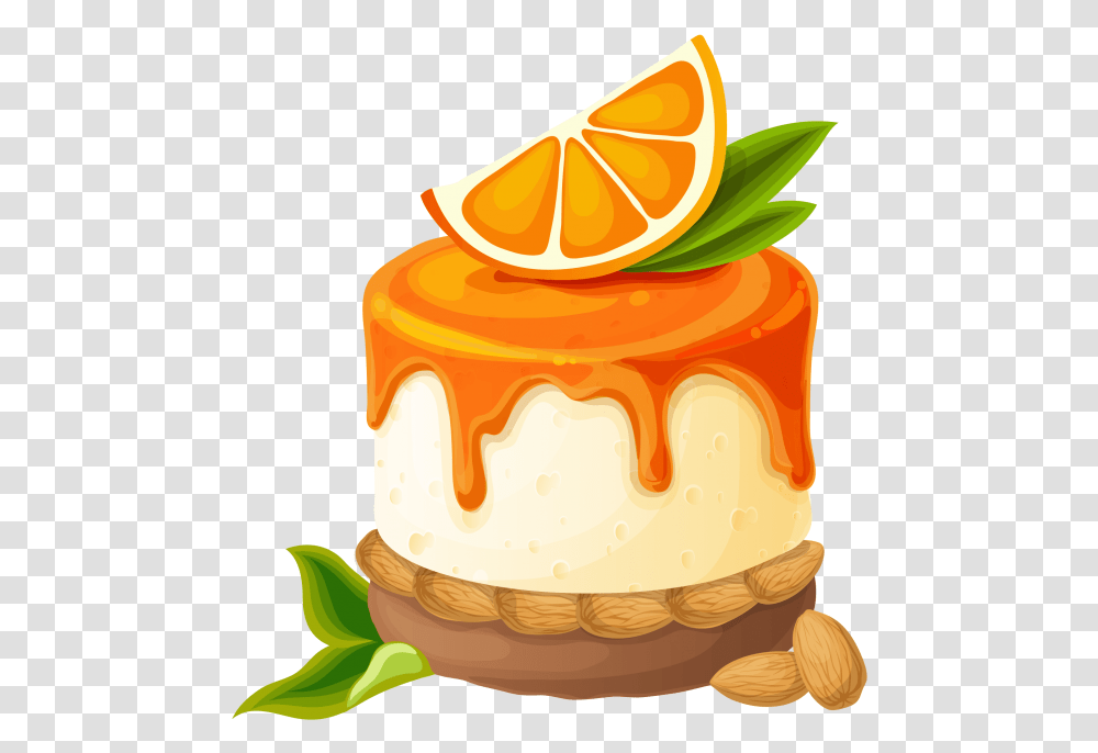 Cake Clipart Images Free Download Searchpng Orange Cake Clipart, Birthday Cake, Dessert, Food, Plant Transparent Png