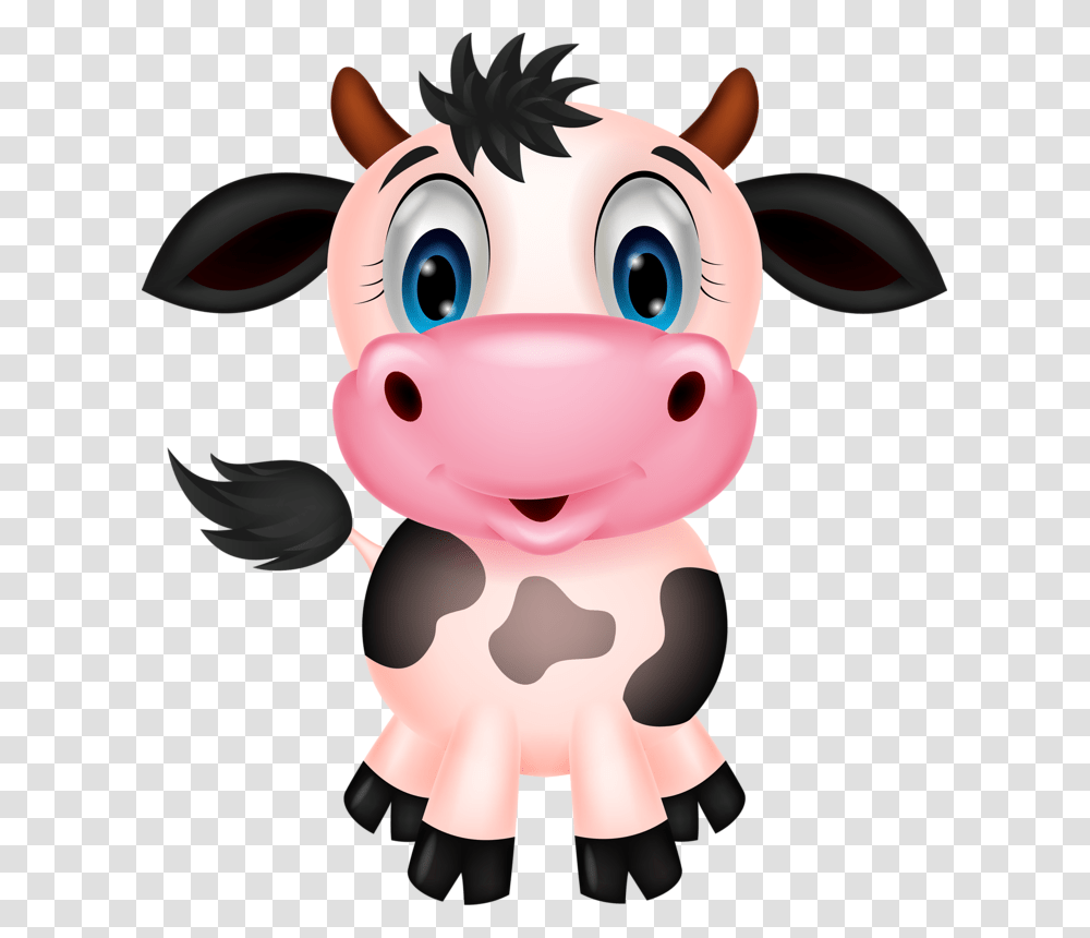 Cake Cow Cow Illustration And Cute Cows, Toy, Animal, Mammal, Dvd Transparent Png