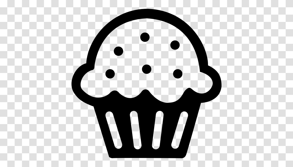 Cake Cupcake Cupcake With Fireworks Icon With And Vector, Gray, World Of Warcraft Transparent Png