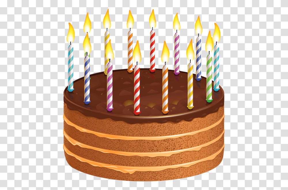 Cake, Food, Birthday Cake, Dessert, Candle Transparent Png