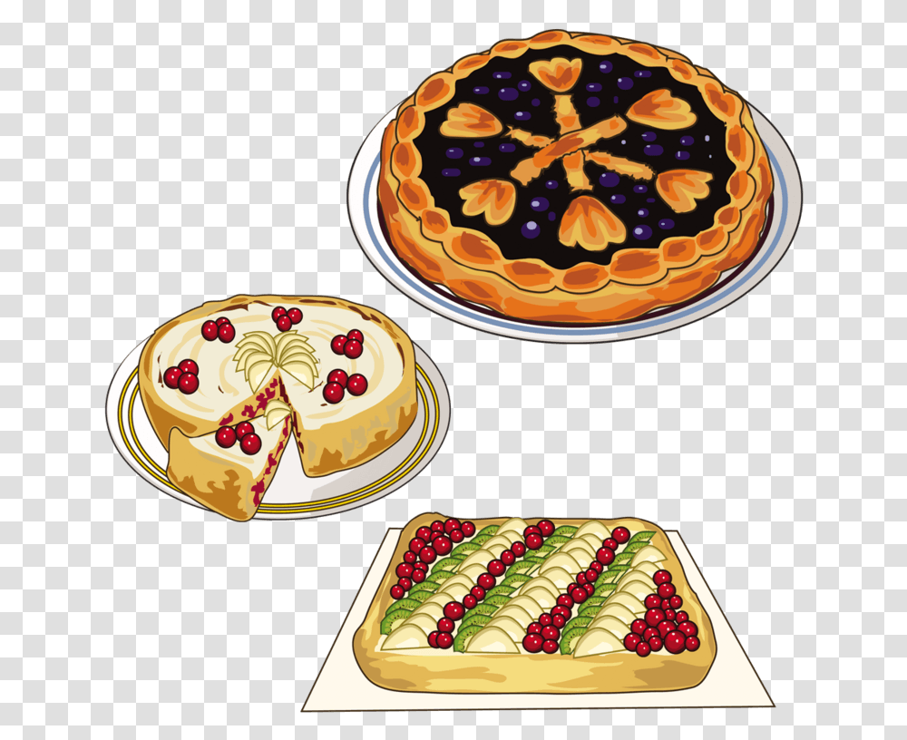 Cake Food Cartoon, Sweets, Icing, Cream, Dessert Transparent Png