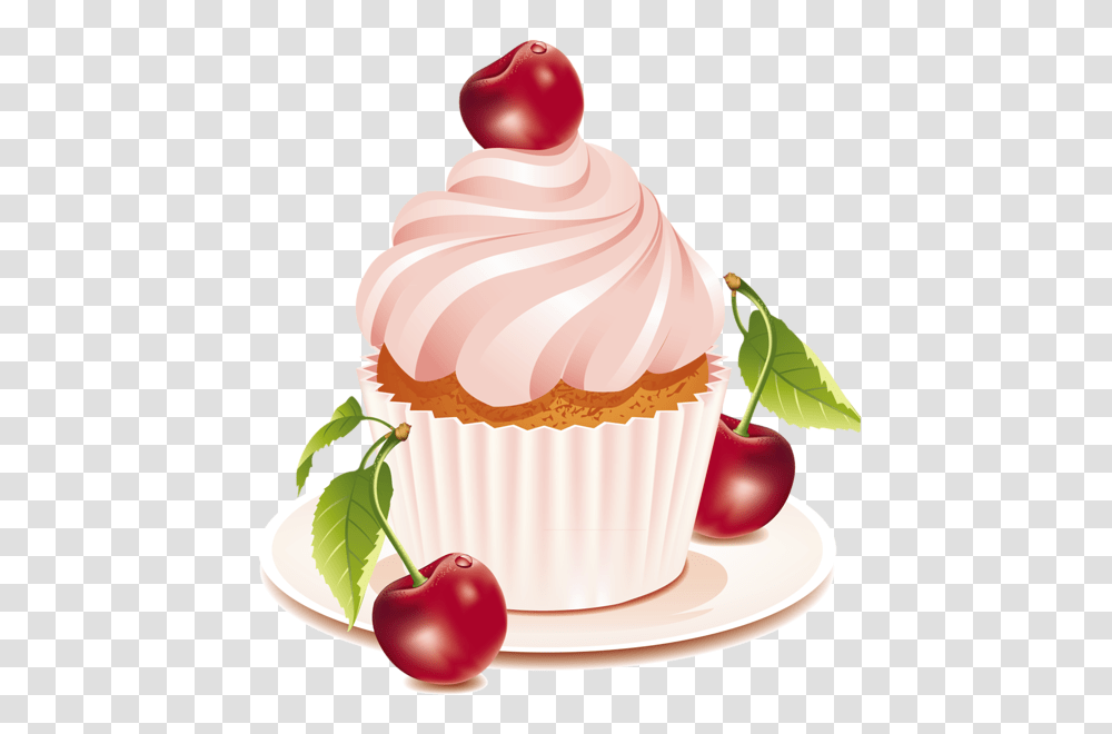 Cake, Food, Plant, Cupcake, Cream Transparent Png
