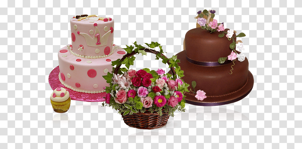 Cake Ingredients Supplier Floral Baskets, Dessert, Food, Wedding Cake, Plant Transparent Png