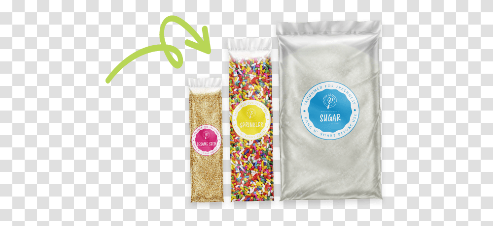 Cake Pops Baking Kit Vacuum Bag, Food, Sprinkles, Sweets, Confectionery Transparent Png