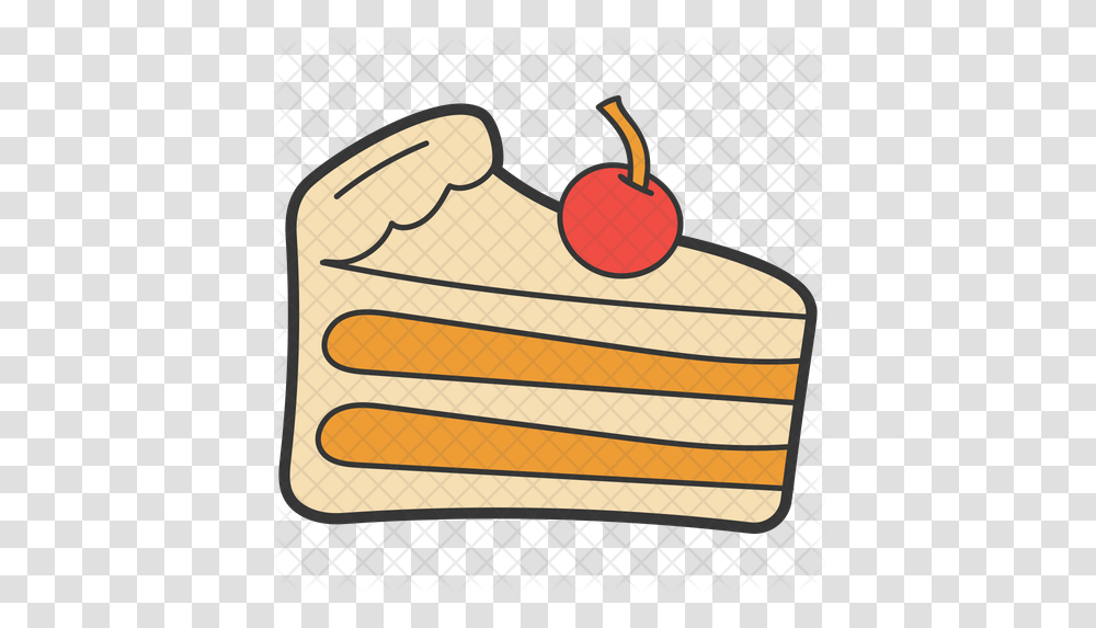 Cake Slice Icon Clip Art, Plant, Fruit, Food, Cherry Transparent Png