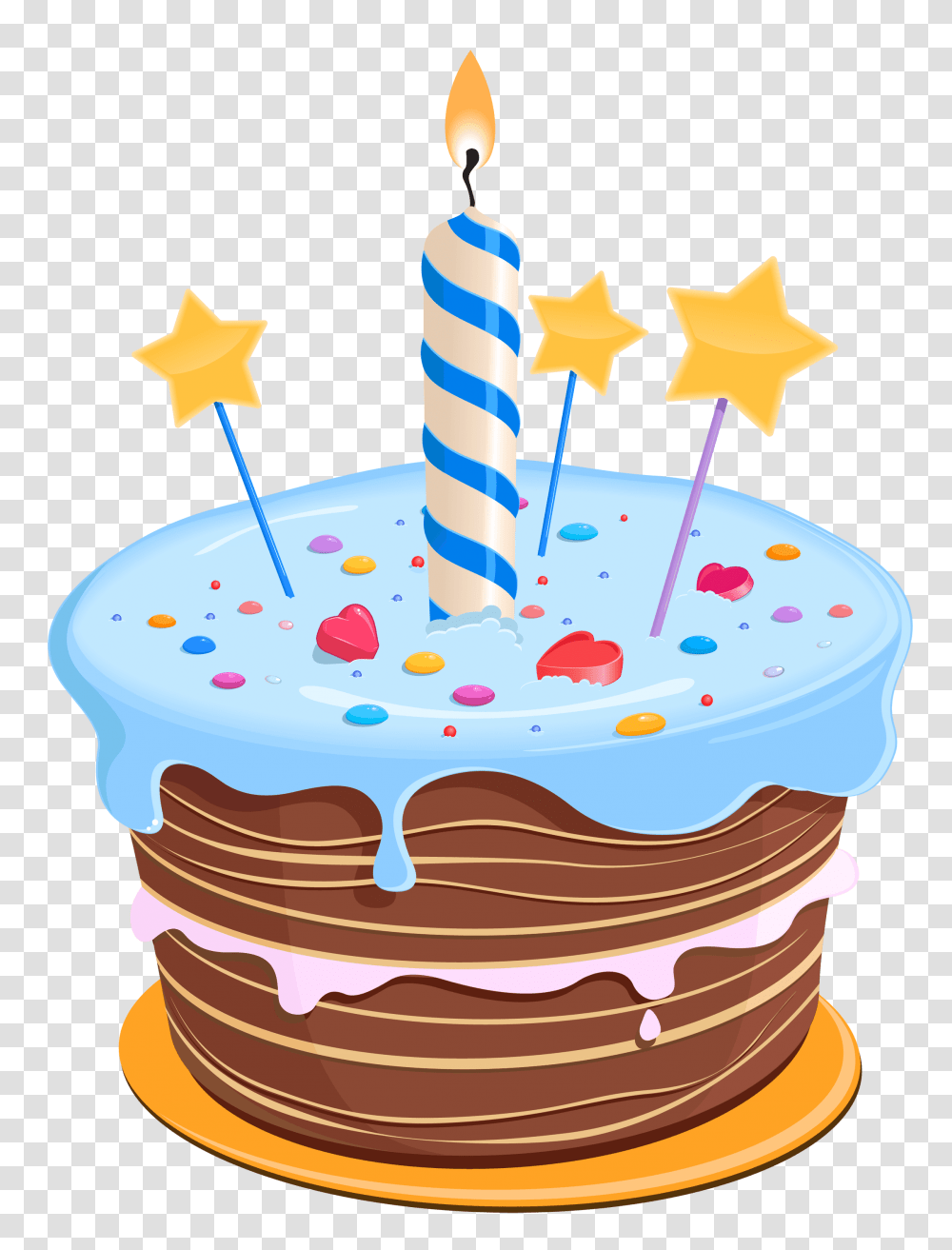 Cake Sticker, Birthday Cake, Dessert, Food, Sweets Transparent Png