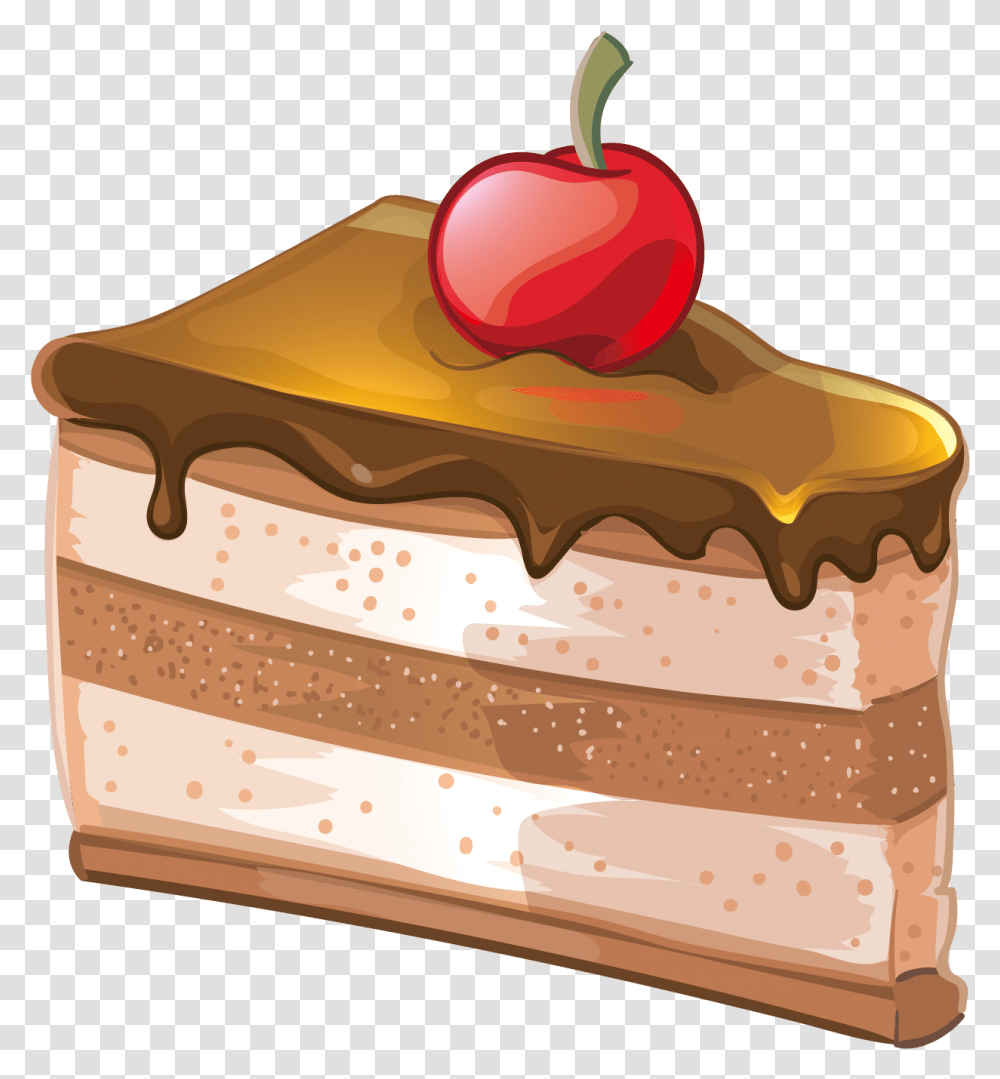 Cake Vector Clipart Cake Slice, Birthday Cake, Dessert, Food, Plant Transparent Png