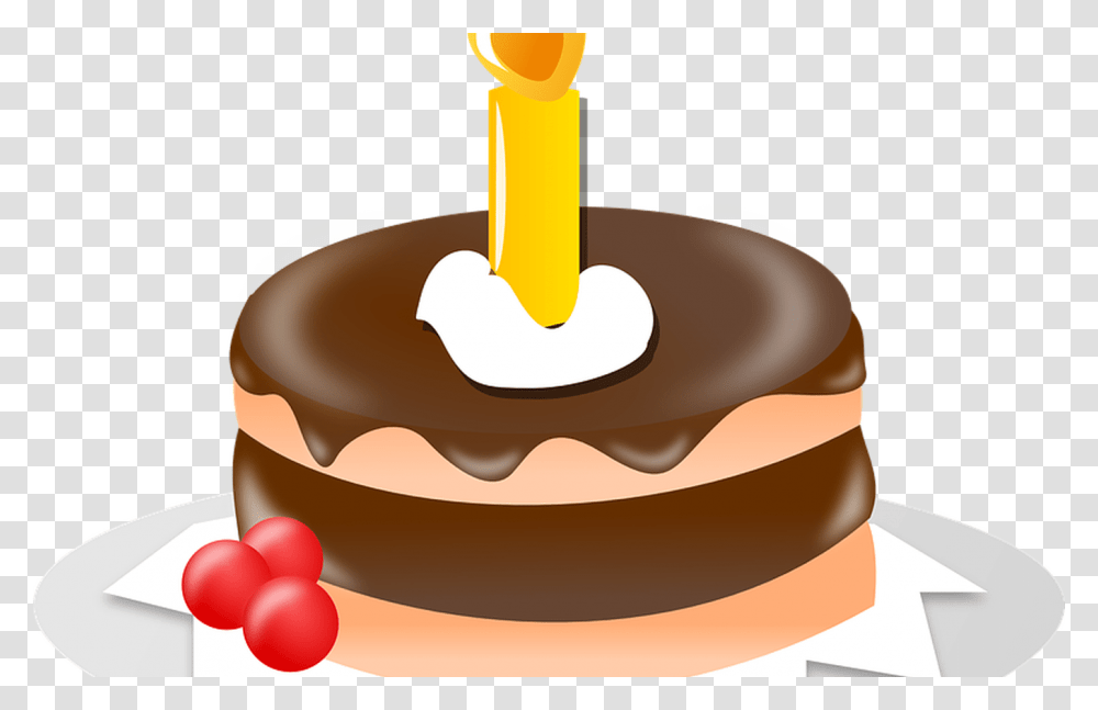 Cake With Candles Clip Art Hot Trending Now, Icing, Cream, Dessert, Food Transparent Png
