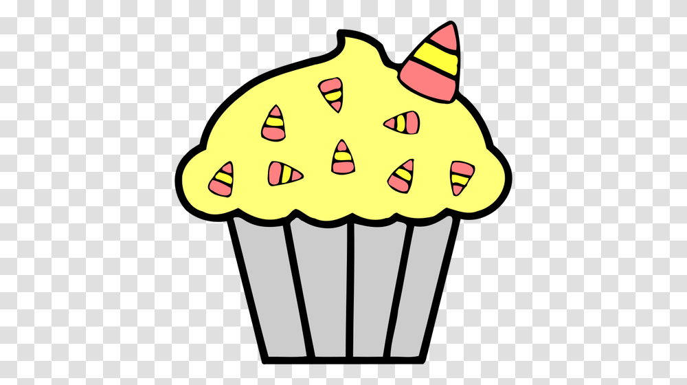 Cake With Decoration, Cupcake, Cream, Dessert, Food Transparent Png