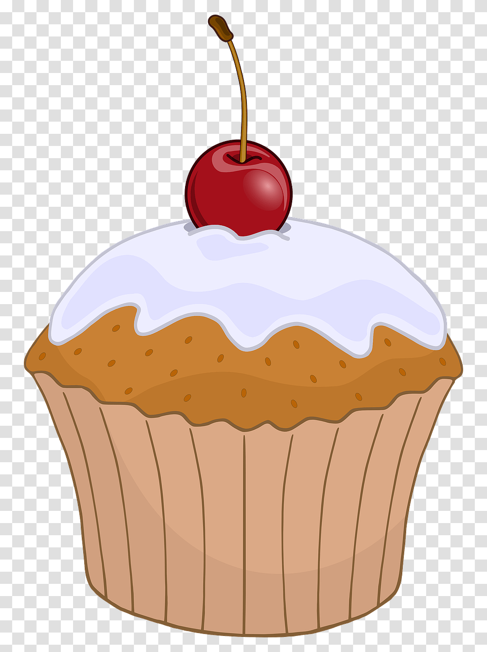 Cakes Clip Art, Cupcake, Cream, Dessert, Food Transparent Png