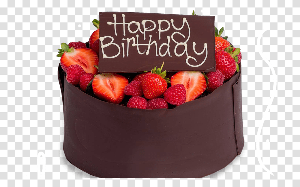 Caking And Baking Strawberry, Fruit, Plant, Food, Birthday Cake Transparent Png
