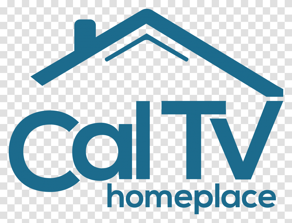 Cal Tv Home Logo Graphic Design, Housing, Building, Cross Transparent Png