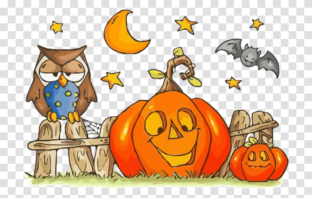 Calabaza Cartoon Pumpkin For Fall Halloween Images Clipart, Plant, Vegetable, Food, Produce Transparent Png