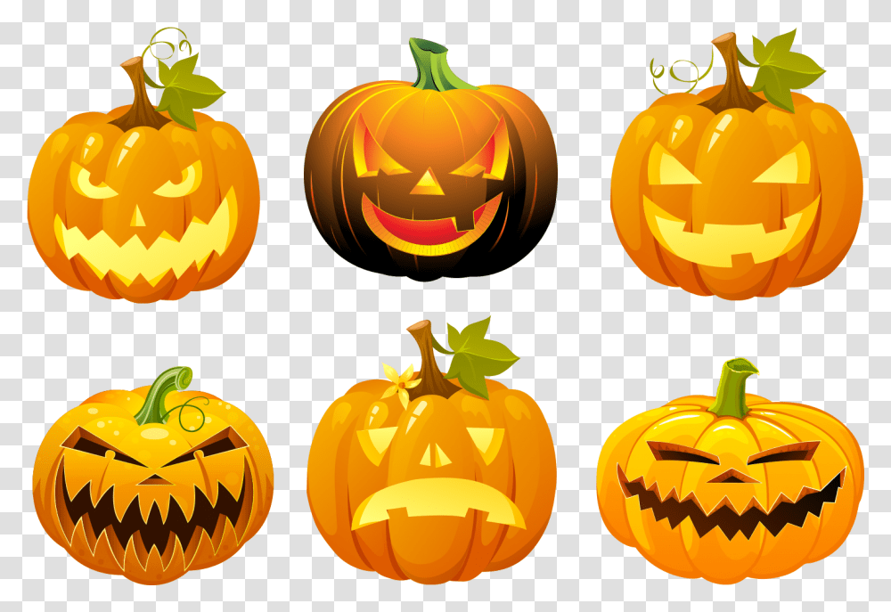 Calabaza Halloween, Pumpkin, Vegetable, Plant, Food Transparent Png