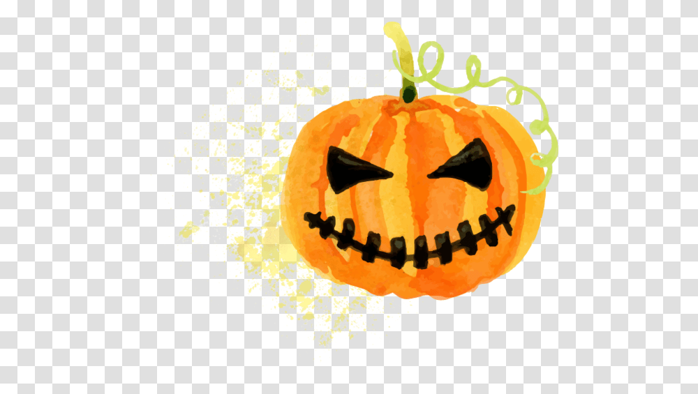Calabaza Pumpkin Halloween Winter Squash Food For, Plant, Vegetable, Produce Transparent Png