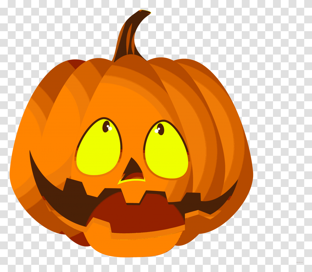 Calabaza Sonriente Halloween Happy Pumpkin, Vegetable, Plant, Food, Produce Transparent Png