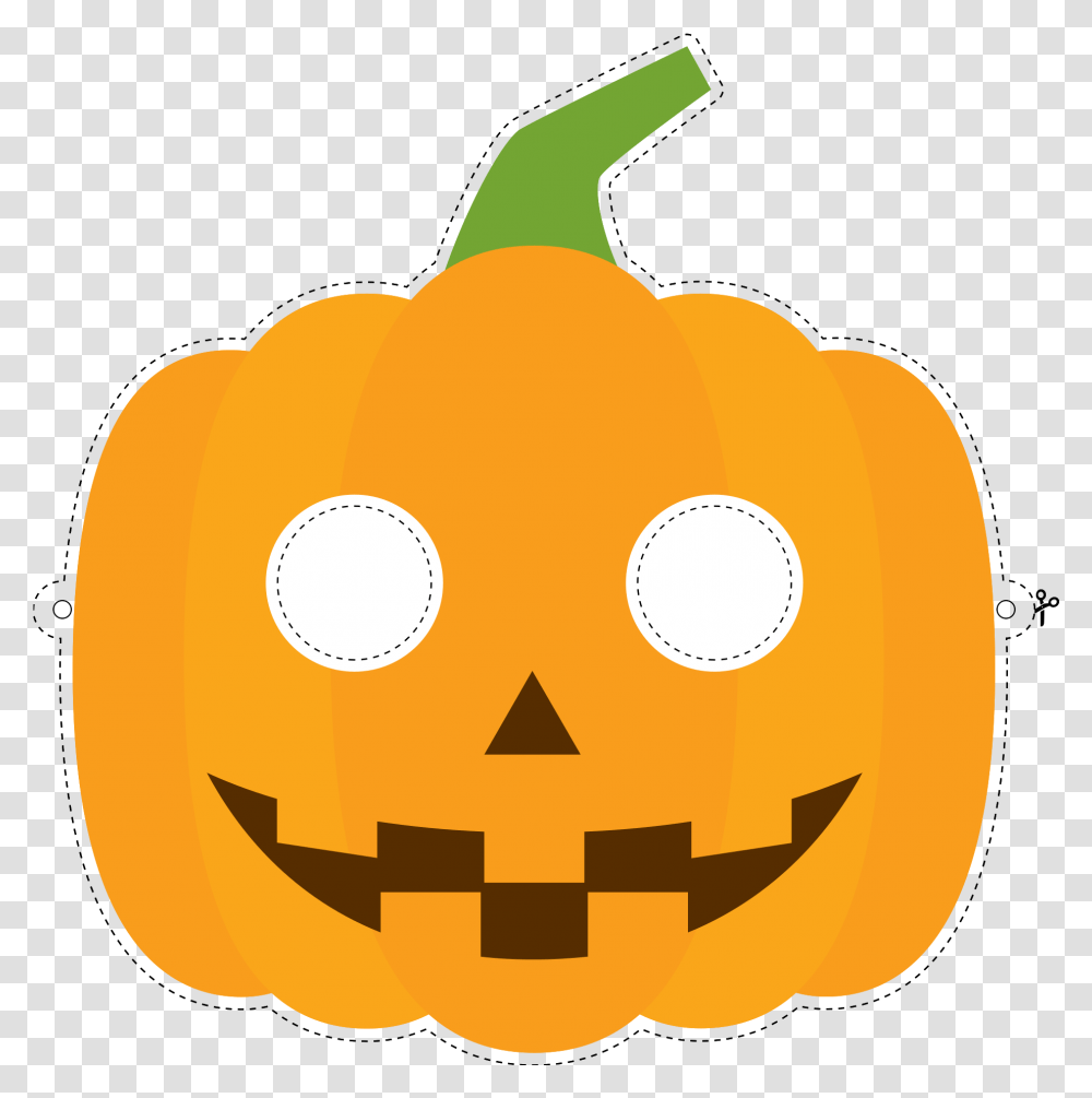 Calabaza With Background Happy, Plant, Pumpkin, Vegetable, Food Transparent Png