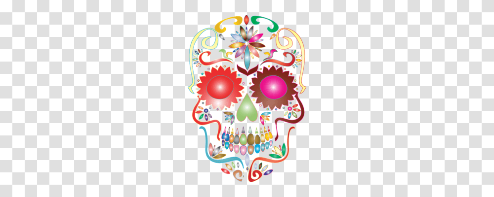 Calavera Skull Computer Icons Day Of The Dead Silhouette Free, Ornament, Pattern Transparent Png