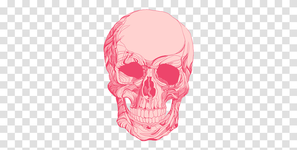 Calavera Tumblr 3 Image Aesthetic Skull, Jaw, Cushion, Skeleton, Purple Transparent Png