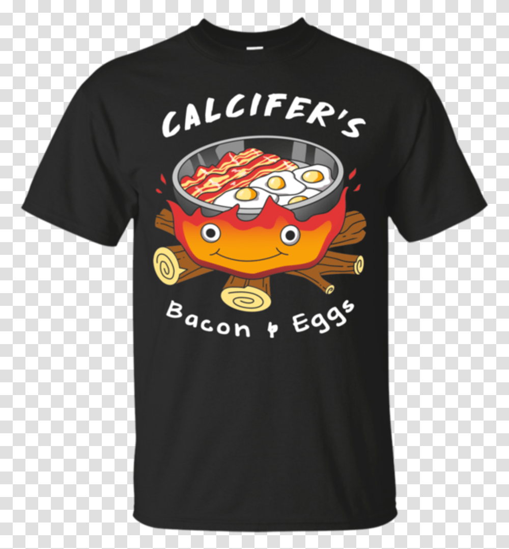Calciferquots Bacon And Eggs Money Heist Professor Quotes, T-Shirt, Person, Food Transparent Png