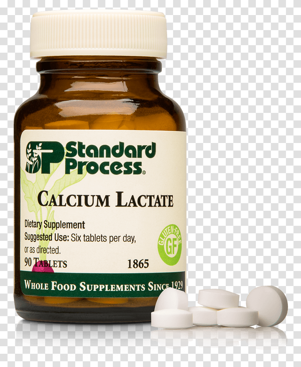Calcium Lactate Bottle Tablet Pill, Food, Beer, Alcohol, Beverage Transparent Png