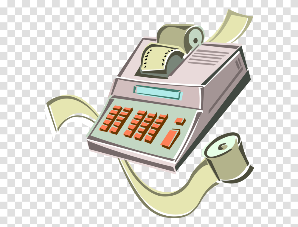 Calculator Clipart Adding Machine Adding Machine Clipart, Electronics, Lawn Mower, Tool Transparent Png