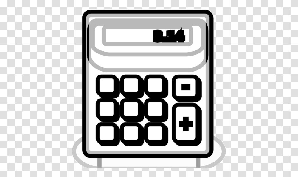 Calculator Clipart Black And White Clip Art Icon Calculator Clipart Whit, Electronics Transparent Png