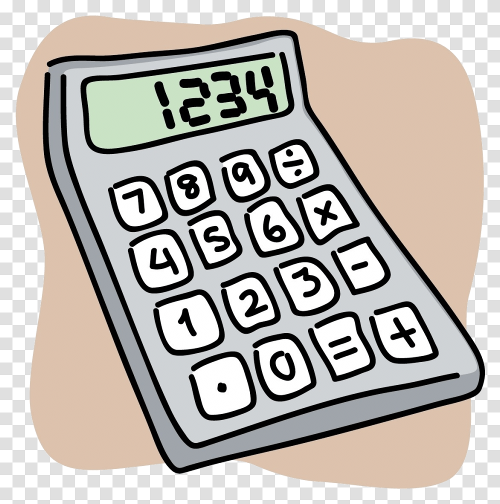 Calculator Clipart Free For On Calculator Clip Art, Electronics Transparent Png