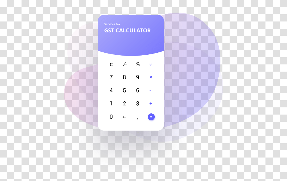 Calculator Gst Calculator, Calendar, Balloon, Tape Transparent Png
