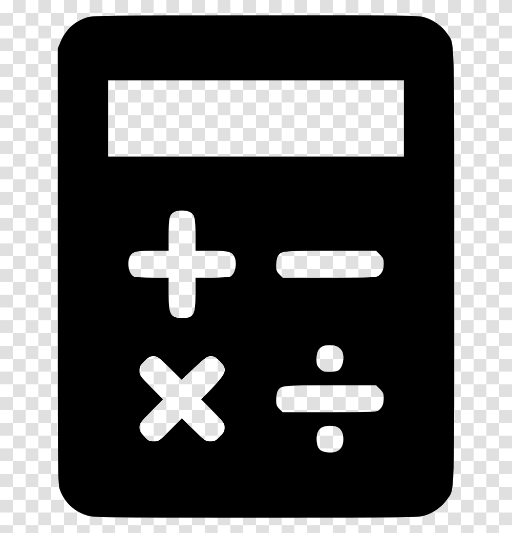 Calculator Icon Free Download, Electronics, Stencil, Texture Transparent Png