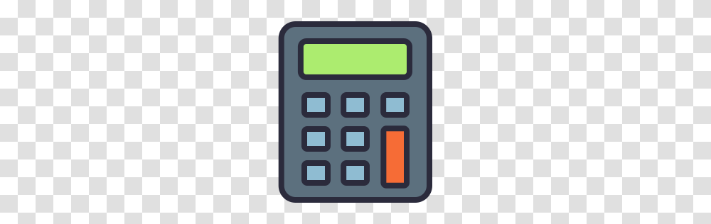 Calculator Icon Outline Filled, Electronics Transparent Png
