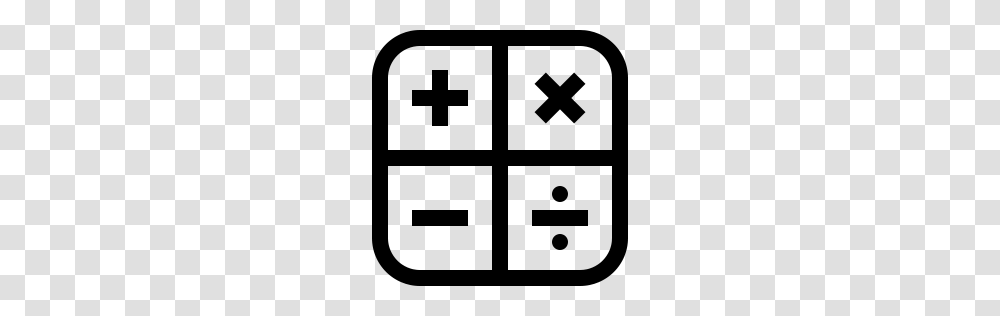 Calculator Icon Outline, Gray, World Of Warcraft Transparent Png
