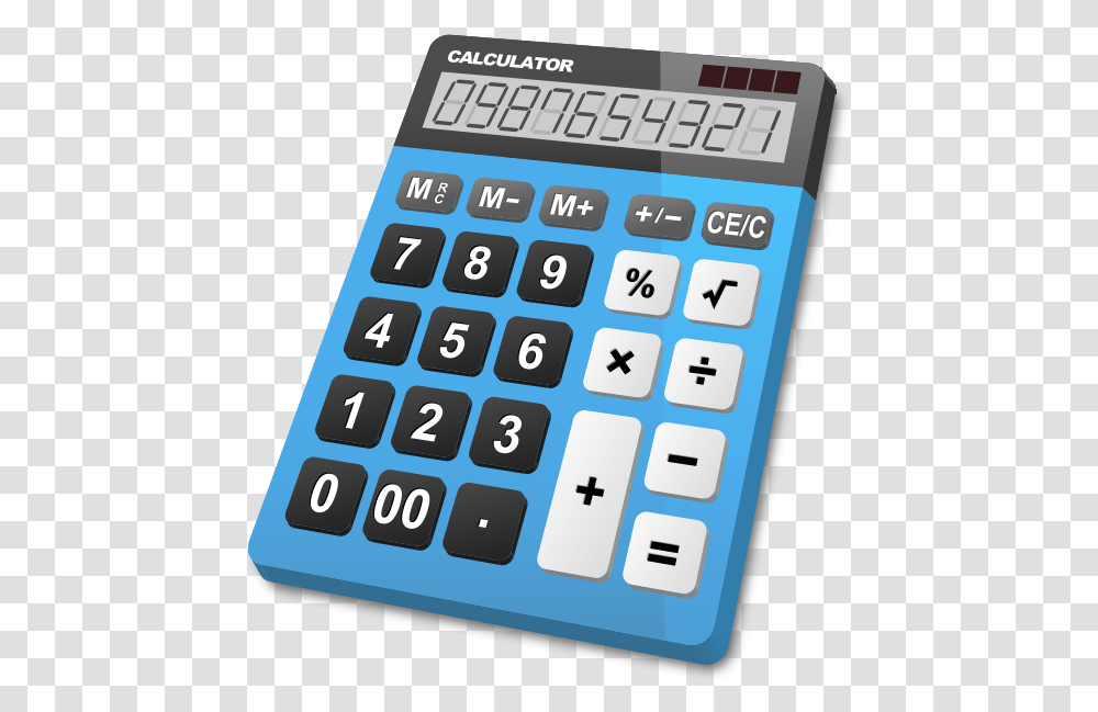 Calculator Light Blue Vector Icon Icon Calculator, Electronics, Computer Keyboard, Computer Hardware, Mobile Phone Transparent Png