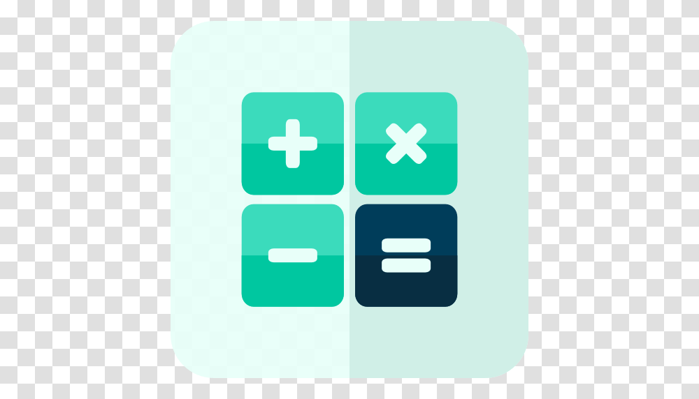 Calculator Math Operation Icon, First Aid, Furniture, Cabinet Transparent Png