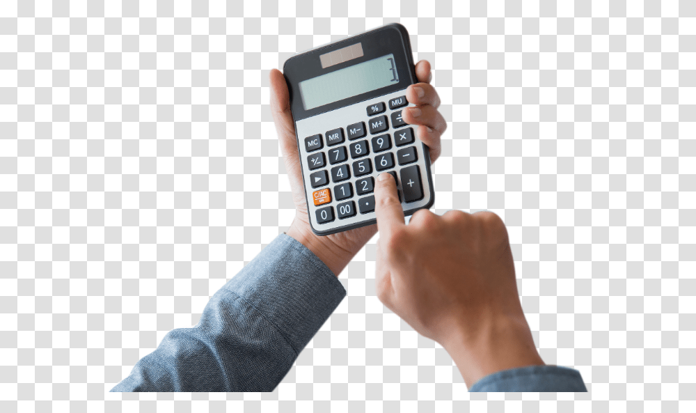 Calculator, Mobile Phone, Electronics, Cell Phone, Person Transparent Png