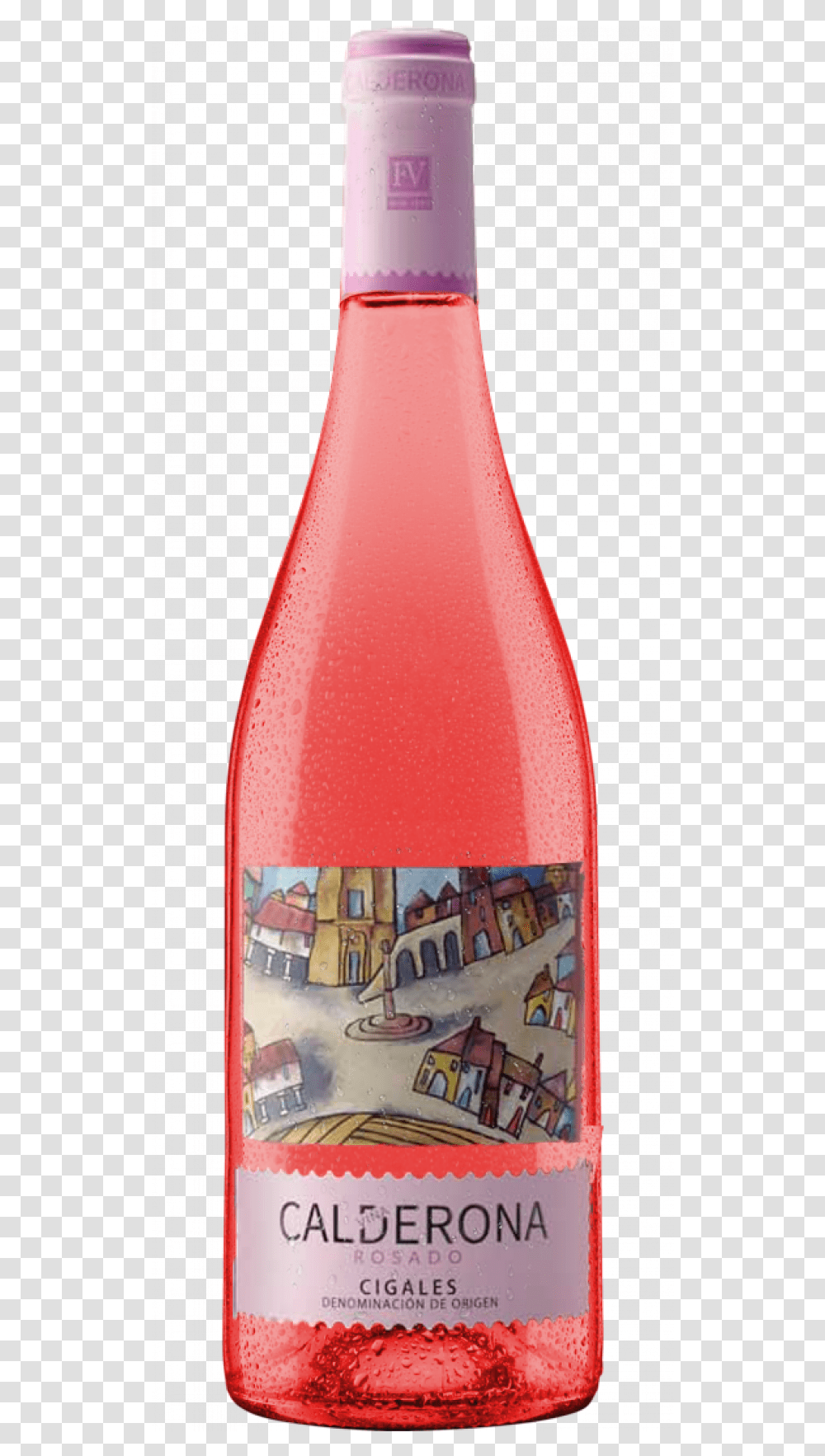 Calderona Rosado Cigales Eric Kent Rose 2017, Beverage, Drink, Alcohol, Bottle Transparent Png