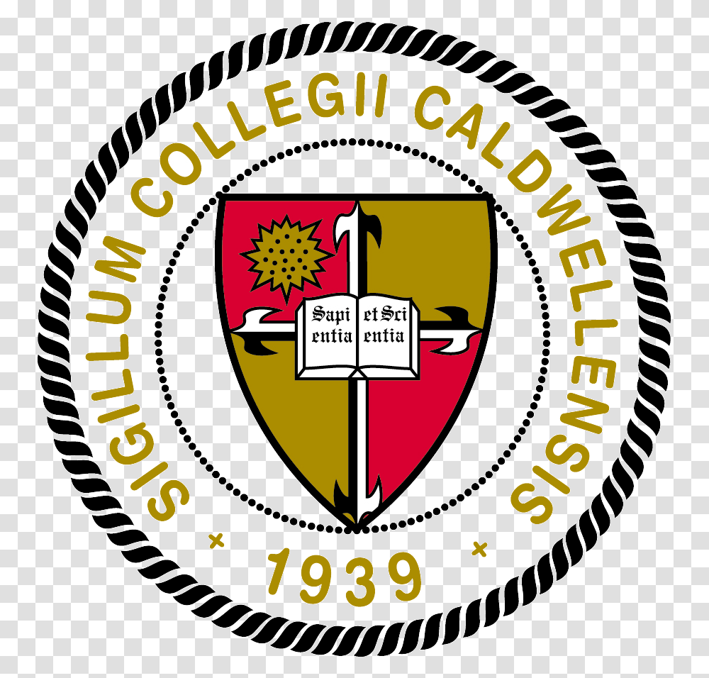 Caldwell University Seal, Logo, Trademark, Label Transparent Png