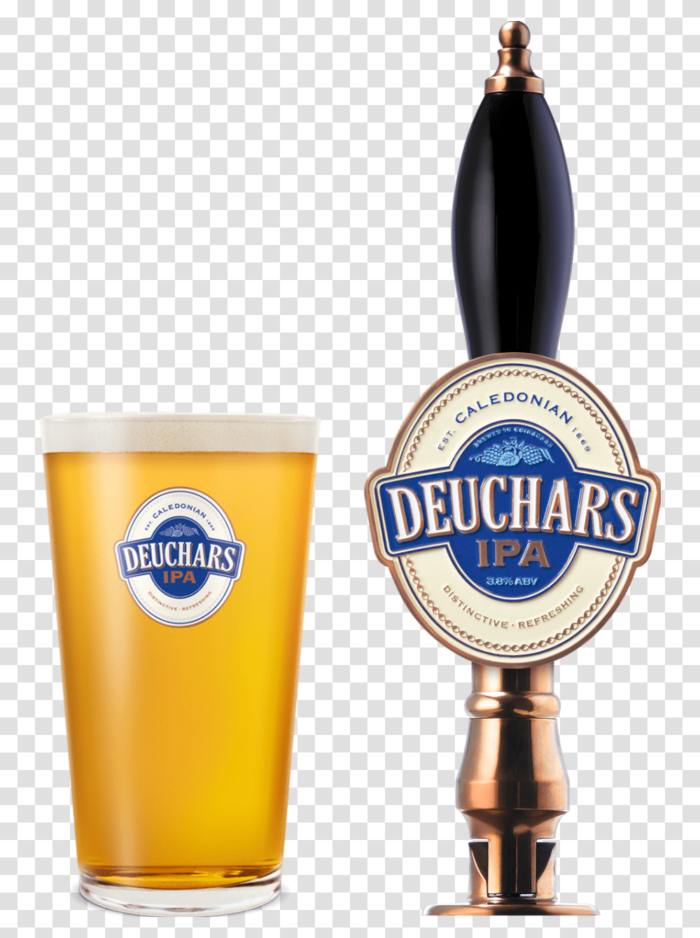 Caledonian Brewery Deuchars Ipa, Beer, Alcohol, Beverage, Drink Transparent Png