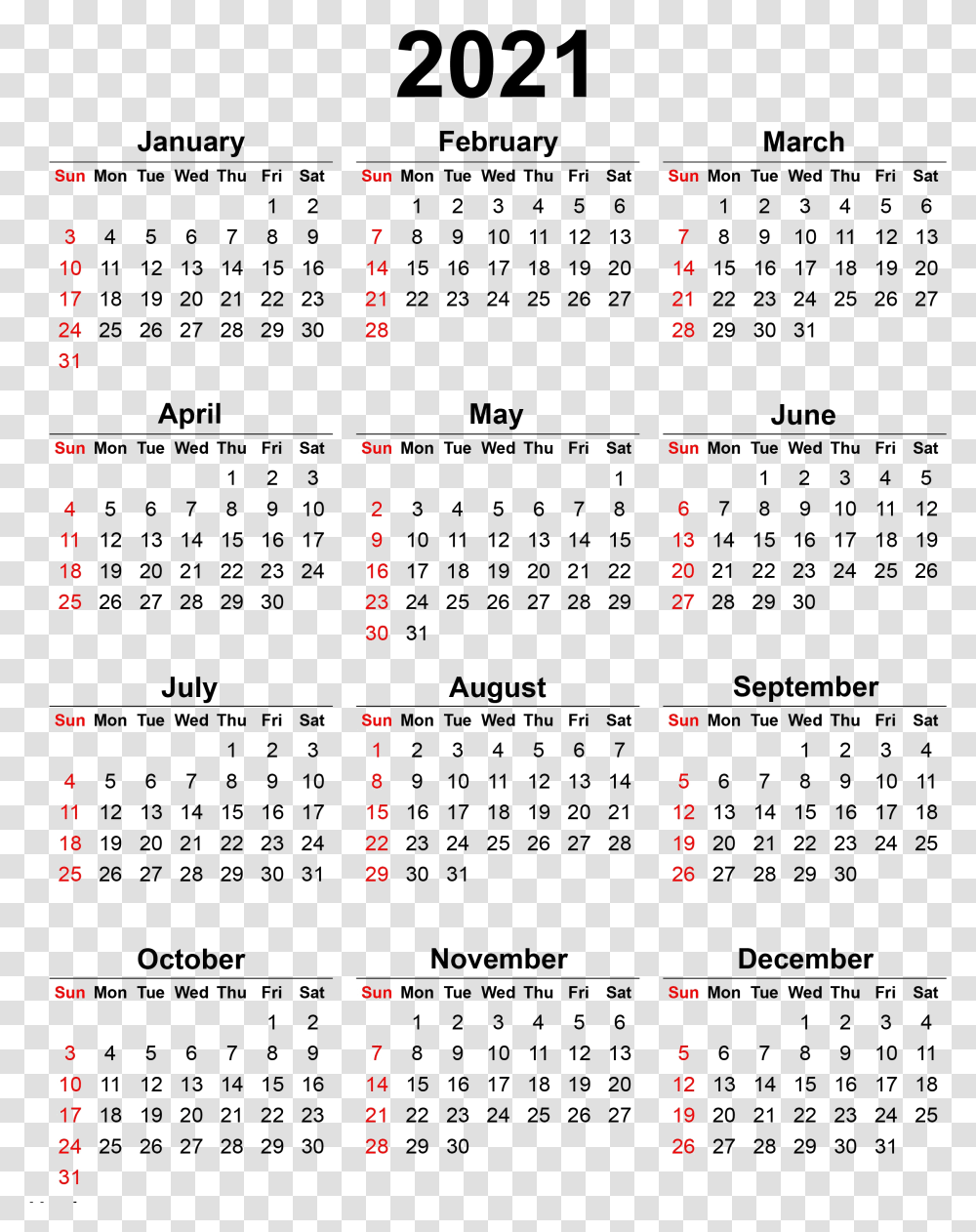 Calendar 2021 Background 2020 Printable Calendar Cute, Menu, Number Transparent Png
