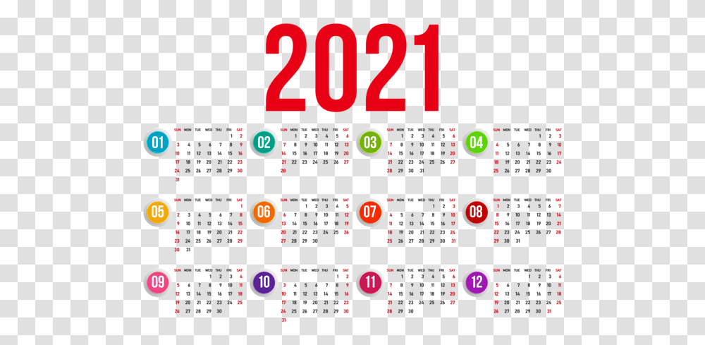 Calendar 2021, Scoreboard, Number Transparent Png